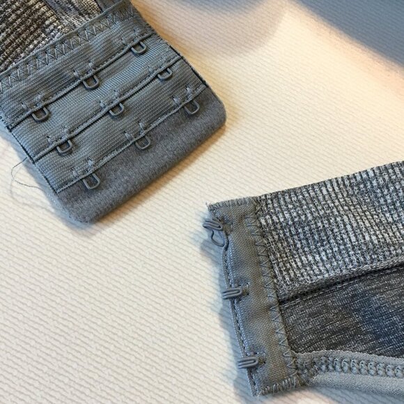 Nautica Intimates Tshirt Bra Size 42D Heather Gray Padded Underwire Adjustable - Picture 5 of 7